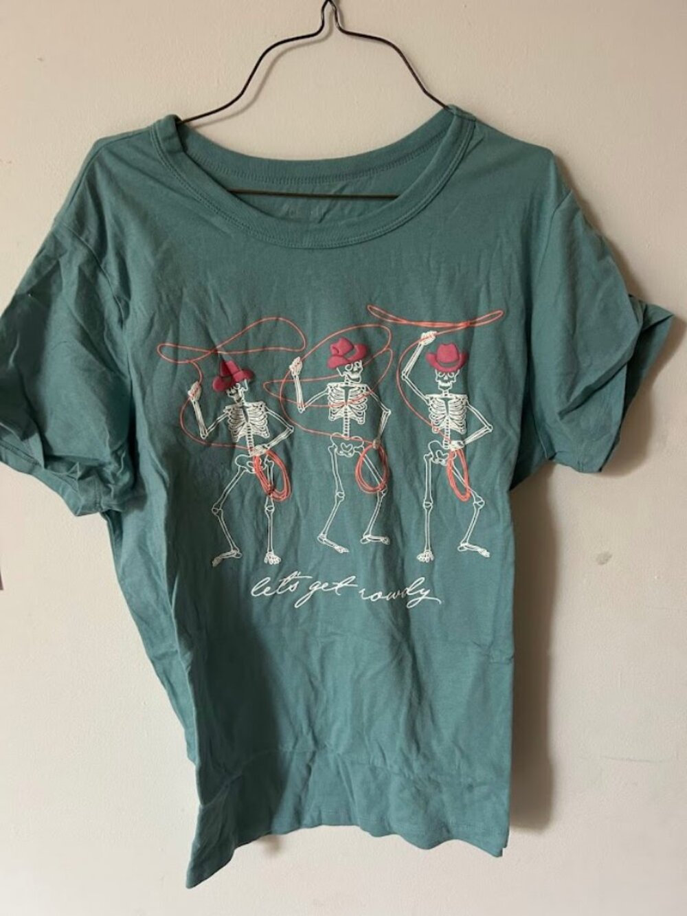 Skeleton Cowboy Tee